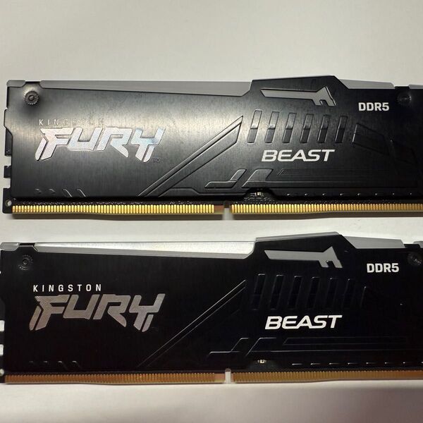 Kingston FURY Beast DDR5 メモリ 2枚セット 16GB