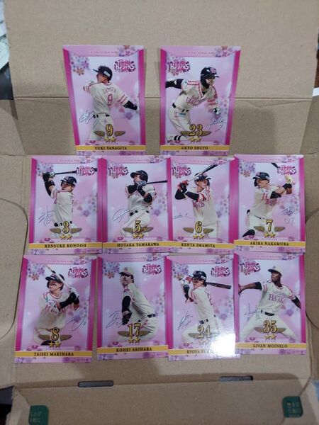 ピンクフルデー☆タカコレリアルカード☆ピンクフルver. ☆コンプリートセット☆ソフトバンクホークス