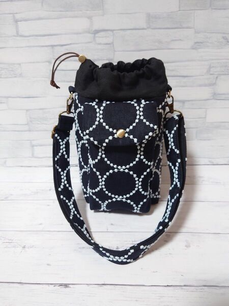 tambourine navy ミナペルホネン 保冷バッグ