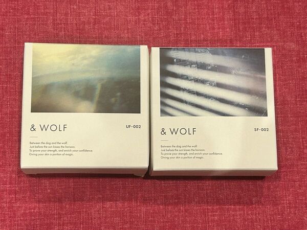 & WOLF UVセラムリキッドファンデーション UF-002 ライトベージュ 本体 リフィル