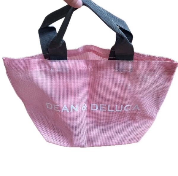 新品未使用 DEAN&DELUCA メッシュトートバッグ ピンク