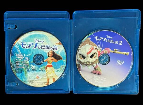 モアナと伝説の海1.2セット DVDディスクのみ