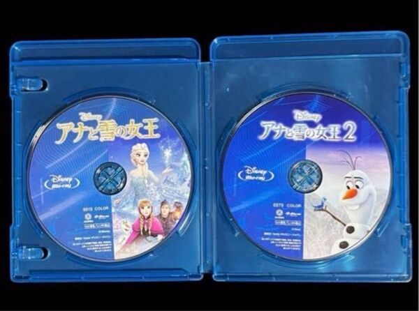 アナと雪の女王1.2セット ブルーレイBlu-rayディスクのみ