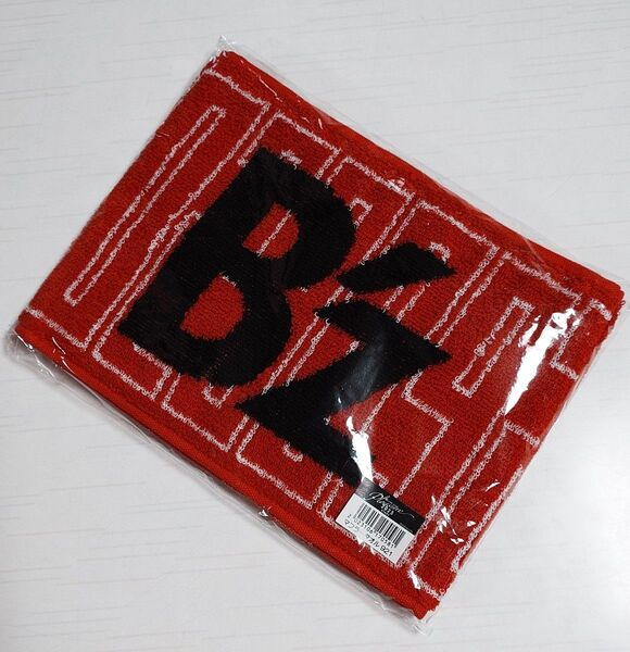 B'z マフラータオル "921" 限定品 赤 レッド