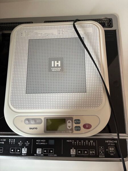 三洋電機 卓上IH調理器「IC-D1(W)」