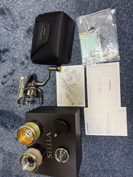 シマノ 18ステラ STELLA 4000 リブレハンドルノブ 夢屋 PE1015スプール