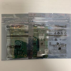 Raspberry Pi Zero 2 W 2枚
