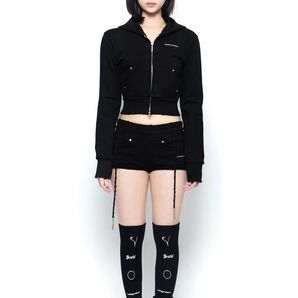 THEREDTHREAD S basic sweat pants short