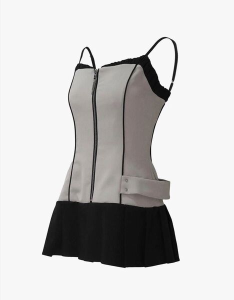 theredthread S ribbon dress pleats
