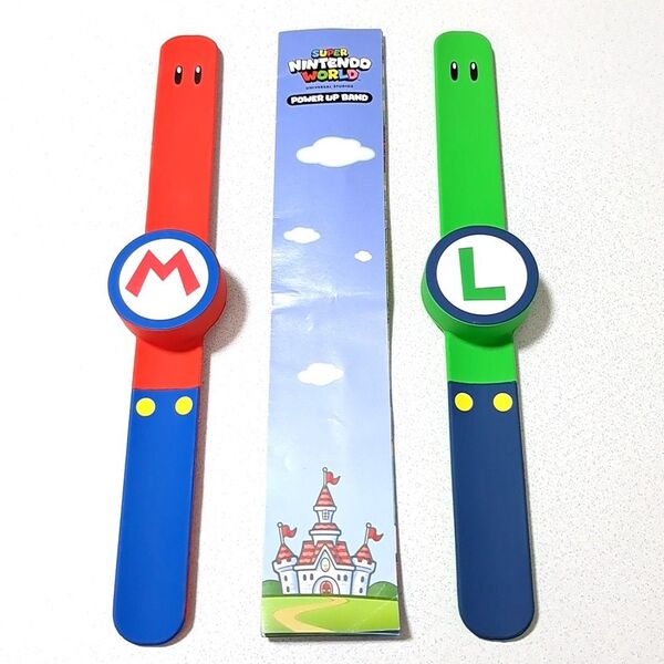 パワーアップバンド USJ ユニバ マリオ ルイージ 2本セット ニンテンドーワールド
