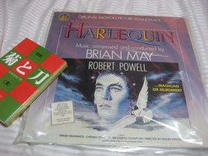  soundtrack LP record | harlequin | Brian *mei| Mad Max | non Queen | rare record analogue | reproduction excellent | Robert *pa well ..