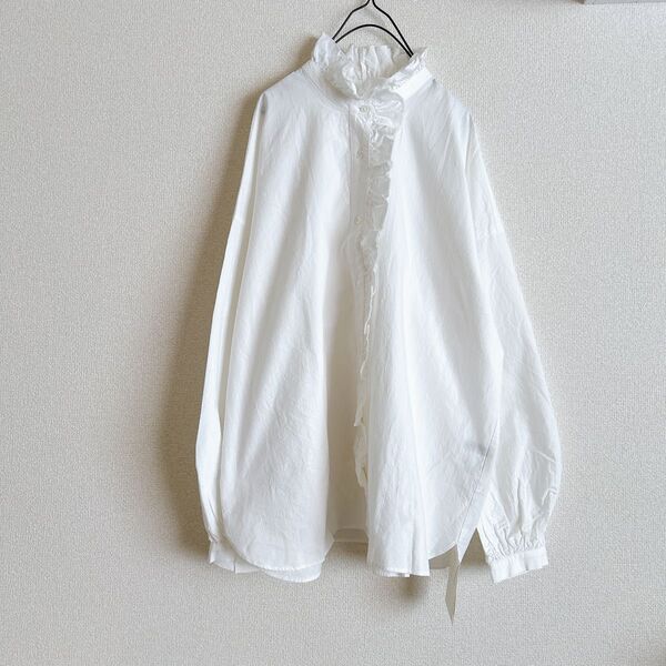 journal standard luxe 新品 ワッシャー フリルブラウス