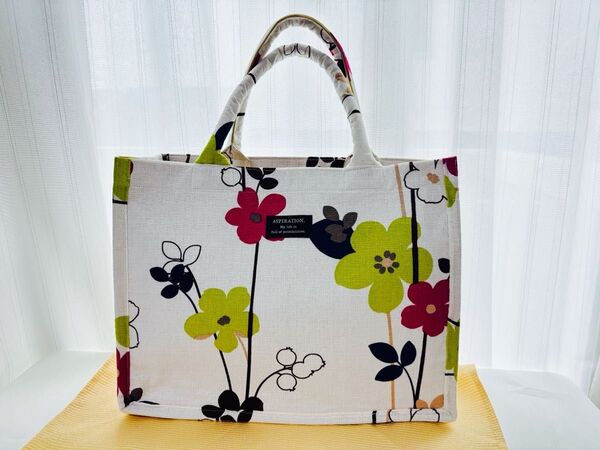 トートバッグ 花柄