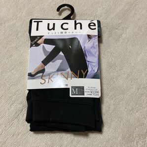 Tuche すっきり細身スキニーパンツ Mサイズ 黒 ブラック
