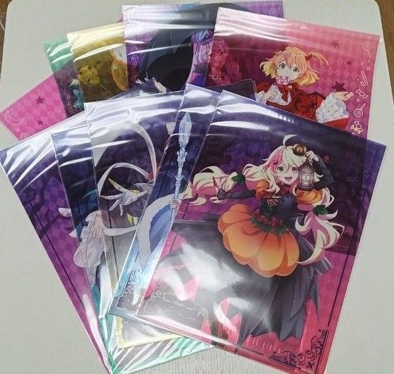 マクロスΔ 【クリアポスター 10枚セット】新品