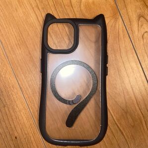 iPhone15用 猫耳デザイン バンパーフレーム