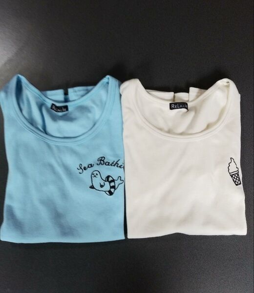 半袖 Tシャツ二枚セット しまむら