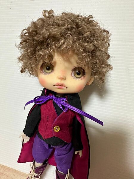 モンスト アイシードール ミディサイズ ボアウィッグ チベット風短毛ブラウン