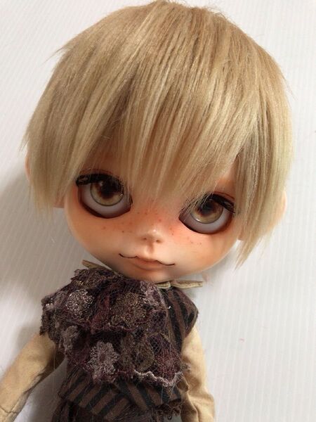アイシードール ブライス ボアウィッグ キャラメルショート カット済み