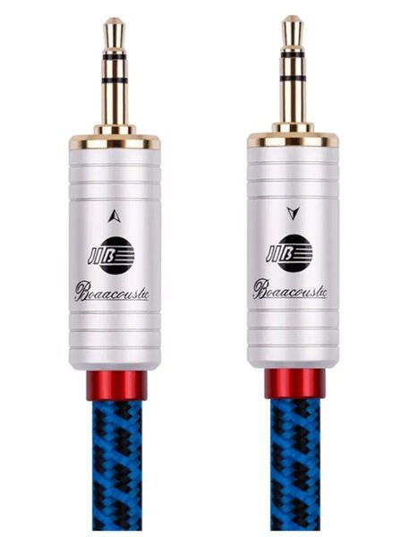 BOAACOUSTIC JIBドイツ 3.5 mmオス - 3.5mmオス ステレオミニプラグケーブル 長さ1m 未使用品
