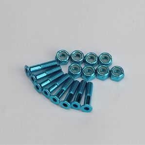 COLOR HARD WARE(BLUE) ビス・ナット【8個入り】