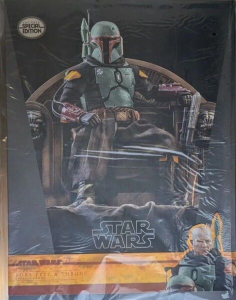 ホットトイズ ボバ・フェット(リペイント・アーマー版)&玉座 ボーナスアクセサリー付き