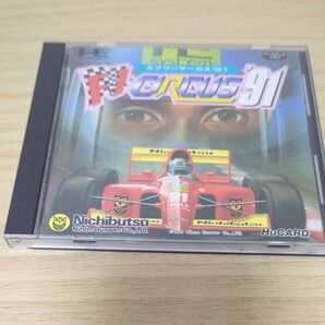 PCE F1サーカス91 説明書有り 箱 HuCARD