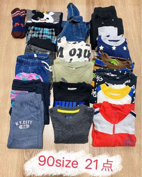 ベビー服 子供服 男の子 女の子 90サイズ まとめ売り 21点