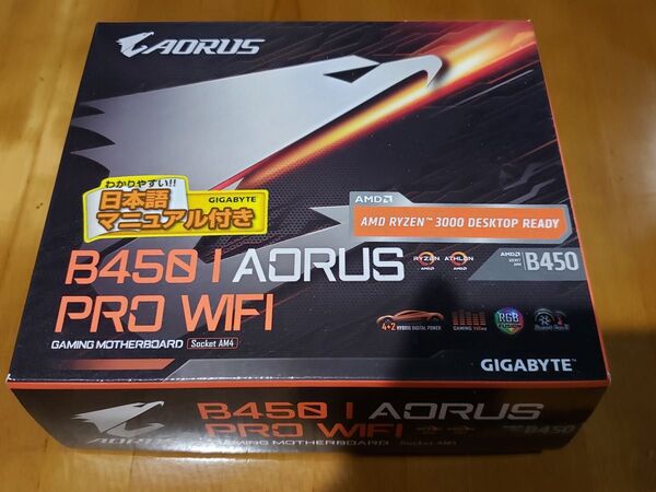 【送料無料】GIGABYTE B450I AORUS PRO WIFI AM4 mini-ITX マザーボード
