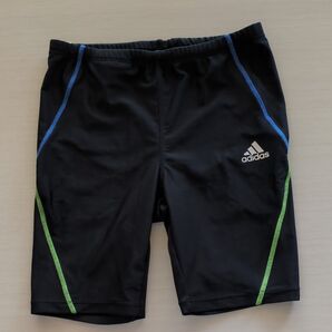 adidas アディダス 水着 男子 ハーフパンツ ブラック 黒
