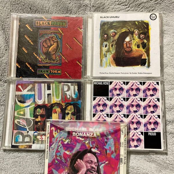 Black Uhuru ブラック・ウフル 関連 5枚セット まとめ売り