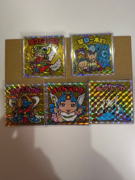 ヘッドだらけのビックリマンシール