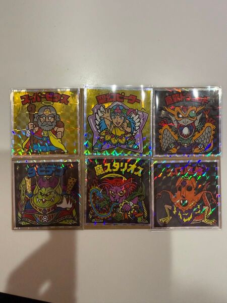 ヘッドだらけのビックリマンシール