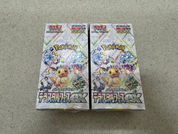ポケモンカードゲーム テラスタルフェスex 2BOX シュリンク付き