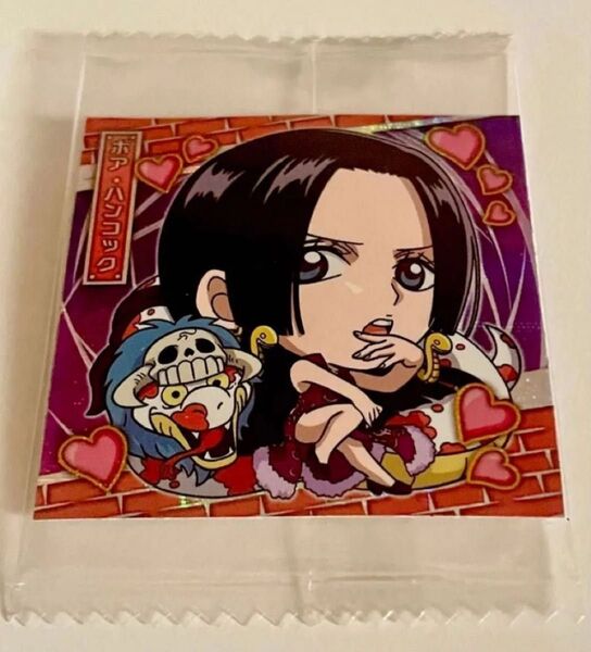 にふぉるめーしょん ワンピース大海賊シールウエハース2 ボア・ハンコック SR 2-15 新品未開封