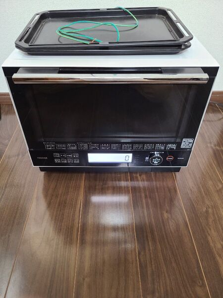 ジャンク品 東芝 過熱水蒸気オーブンレンジ 石窯ドーム ER-RD3000(W)