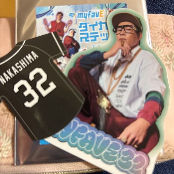 my favE day マイフェイビー 楽天イーグルス 中島大輔 ステッカー 東北楽天ゴールデンイーグルス