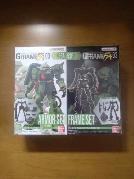 GフレームFA03 ザクⅡ FZ アーマー&フレームセット 2個セット GFRAME
