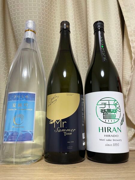 お得な日本酒セット フモトヰ 夏純吟、宮寒梅 Mr. Summer time 純米吟醸、飛鸞 にこまる 生造り