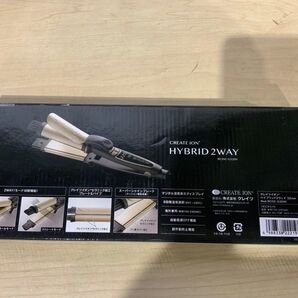 新品未使用箱不良 クレイツ RCISC-G32HY ハイブリッド2WAYアイロン