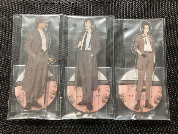 セガラッキーくじ 名探偵コナン Vintage Look F賞 アクリルスタンド 大和敢助 諸伏高明 上原由衣