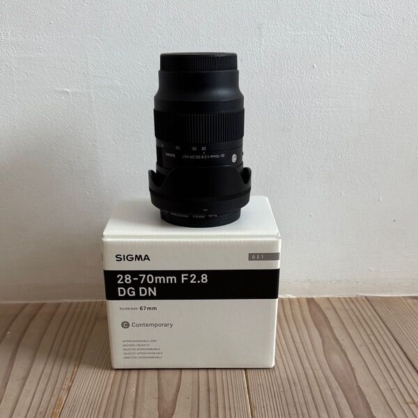 SIGMA シグマ 28-70mm F2.8 DG DN Contemporary ソニー E プロテクターフィルター付き