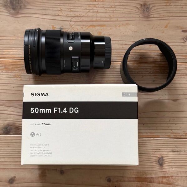 シグマ(SIGMA) 50mm F1.4 DG DN ソニーEマウント用 Artライン 交換レンズ