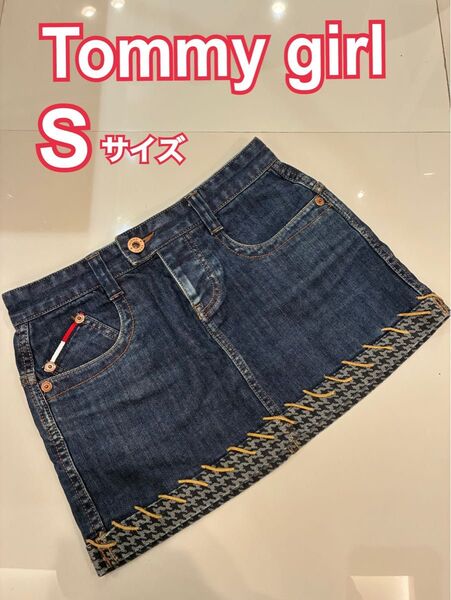 トミーガール Tommy girl デニムミニスカート Sサイズ