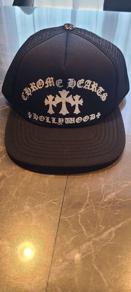 クロムハーツ/CHROME HEARTS メッシュトラッカーハット 黒