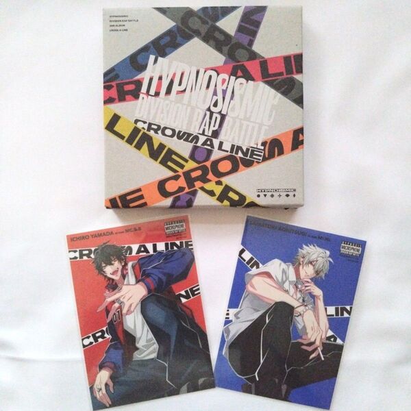ヒプマイ CROSS A LINE 初回限定盤+特典 ブロマイド 一郎・左馬刻