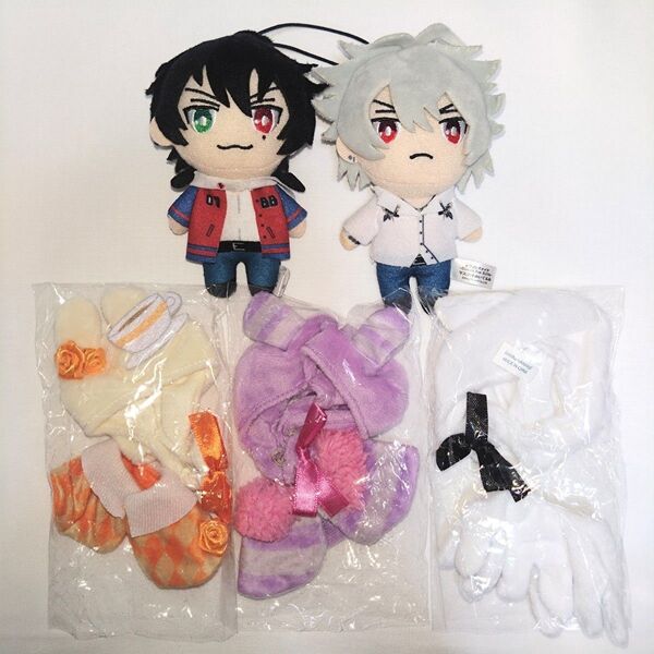 ヒプマイ フクヤ ナムコ ぬいぐるみ 一郎・左馬刻+ポンチョ3点 5点セット