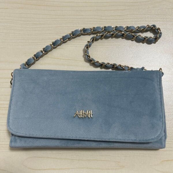 AHKAH チェーンウォレット ショルダーウォレット 財布