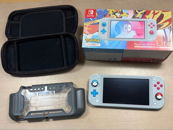 スイッチライト ザシアン・ザマゼンタ 箱・ケース・本体カバー付き Nintendo Switch Lite