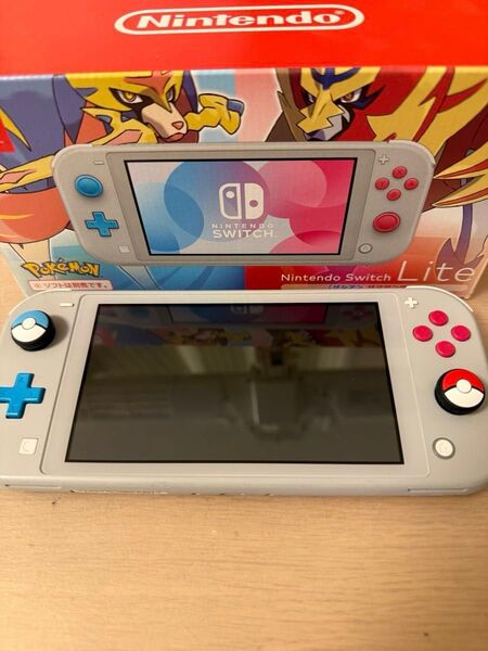 ニンテンドースイッチライト ポケモン ザシアン・ザマゼンタ 箱有り